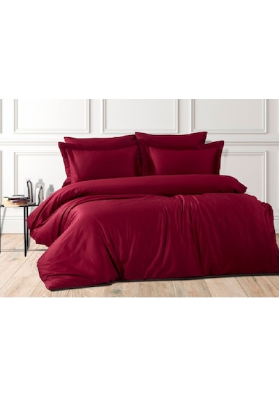 Paradise Düz Çift Kişilik Nevresim Takımı Bordo (478800653) Bordo