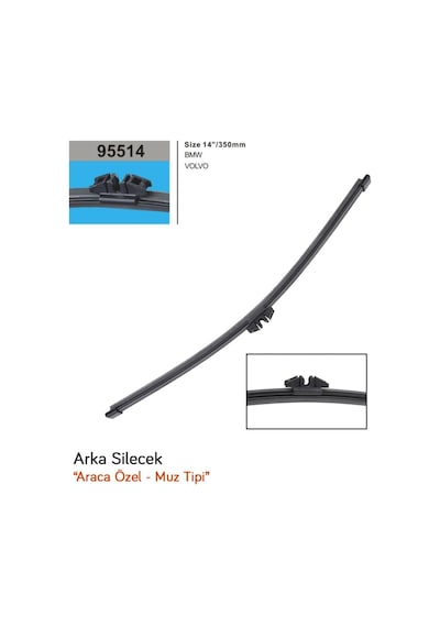 Rbw 95514 Volvo Xc90 2015- Arka Muz Silecek