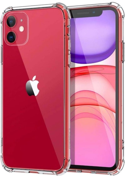 Apple Uyumlu iPhone 11 Kapak Şeffaf Airbag Antishock Köşe Korumalı Silikon Kılıf