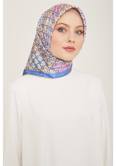 Armine Twill İpek Eşarp 24ya9144 56 - Desenli