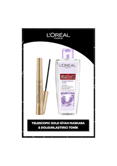 L'Oréal Paris Telescopic Maskara + Revitalift Filler Dolgunlaştırıcı Tonik 200 ML