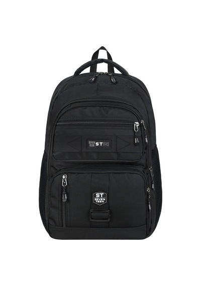 Seventeen Unisex Suya Dayanıklı Çok Gözlü Laptop Ve Seyahat Sırt Çantası 4903 Siyah-gri SİYAH-GRİ