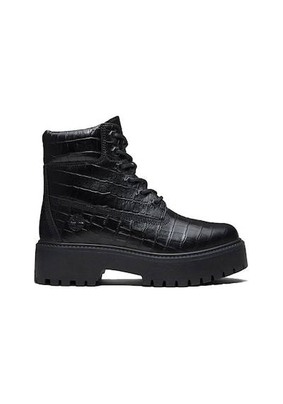 Timberland Stone Street 6 Inch Lace Up Boot Kadın Outdoor Botu Tb0a5thxw021 Siyah