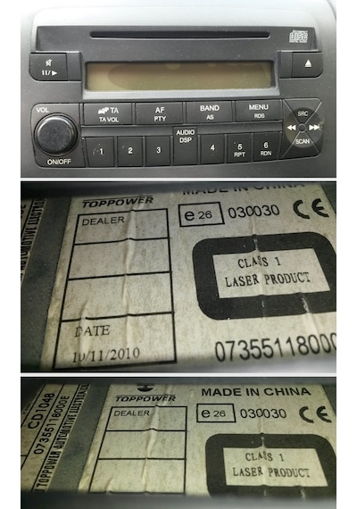Albea Pailo Toppower ve Visteon Teyp için Aux Usb Bluetooth Modül