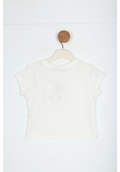 Xo Kids Kız Çocuk Tişort 5-9 Yaş 36008 Ekru