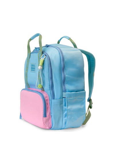 Coral High Mavi Pembe Okul Sırt Çantası 24414