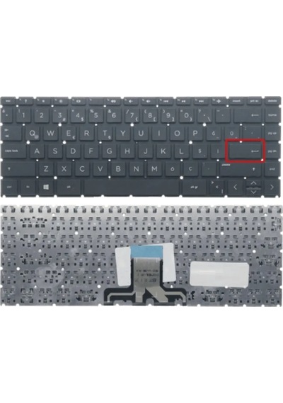 Hp Pavilion 14-bp104nt 3dm11ea Notebook Klavyesi Siyah Tr