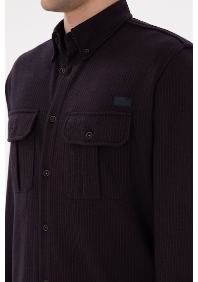 U.s. Polo Assn. Erkek Bordo Gömlek Örme 50290770-vr014 Bordo