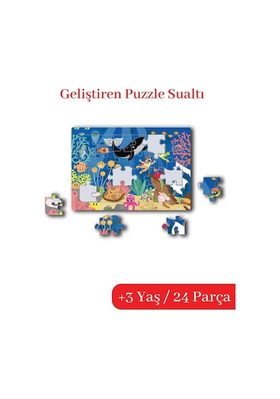 Çocuk Akademi Puzzle Su Altı