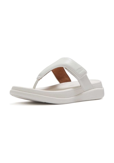 194 Urban White Terlik Kadın Diğer Iw1-090 /675 /a99/194 Fitflop F-mode Go Adjustable Flatform Toe Beyaz