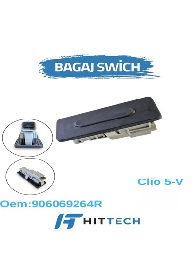 Clio 5-v Megan Iv Bagaj Açma Butonu 1 Adet