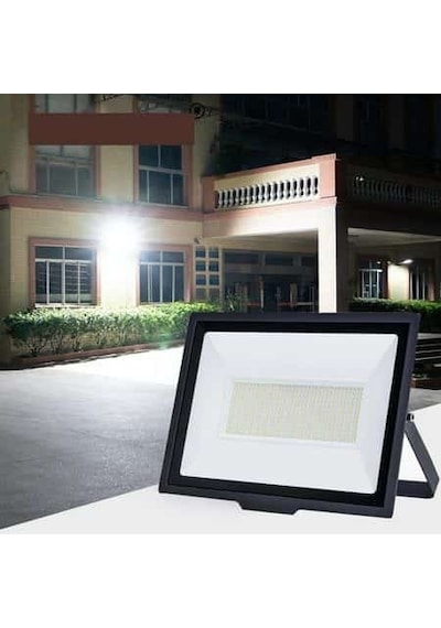 Elektrikle Çalışır, 50 Watt Gün Işığı Işık İç Ve Dış Mekan Slim Led Projektör, Yağmurdan Etkilenmez Gün Işığı - Sarı