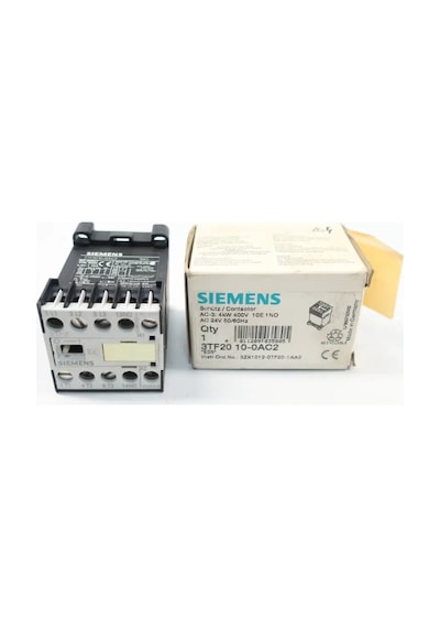 Siemens 3TF20-10-0AC2 Ac Kontaktör 24V-AC 16A