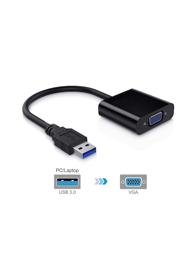 Usb 3.0 To Vga Görüntü Aktarıcı Çevirici Adaptör Usb To Vga