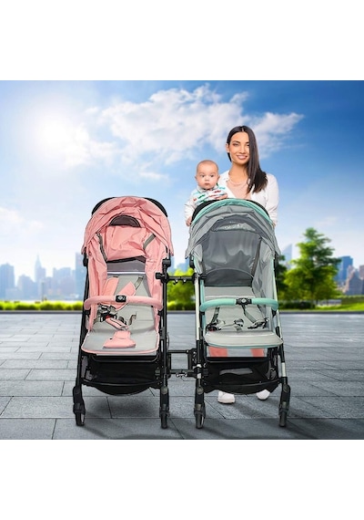 Universal İkiz Bebek Arabası Bağlantı Aparatı