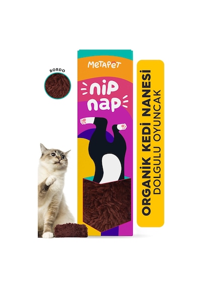 Metapet Catnipli Peluş Kedi Oyuncağı Organik Kedi Nanesi Oyuncakları