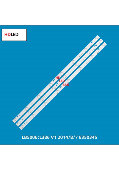 Yumatu Yt-1011 32'' L386 V1 E350345 2014/8/7 3 Adet Tv Led Bar