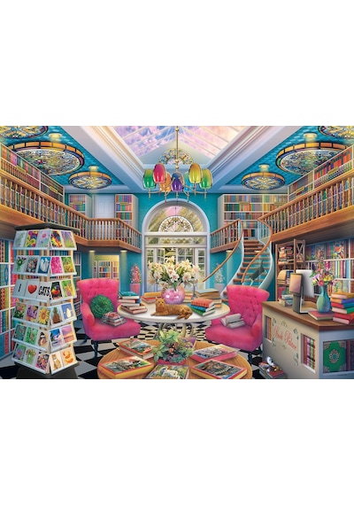 Ravensburger 1000 Parça The Book Palace Puzzle