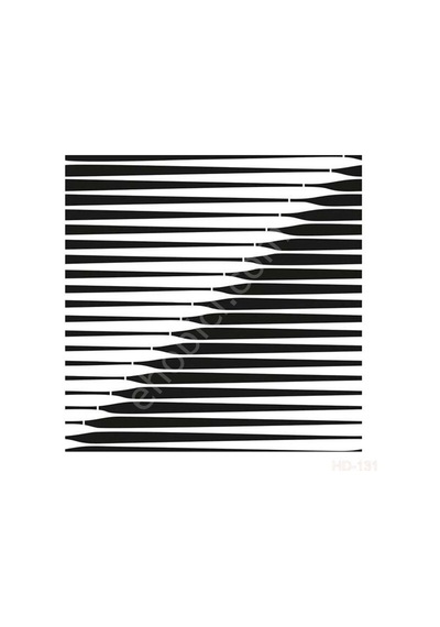 Hd131 Cadence Home Dekor Stencil 45X45