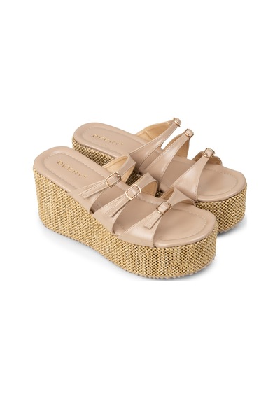 Deery Kadın Bej Platform Terlik - Rd120zbejc01 Bej
