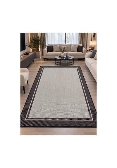 Çift Bordürlü Lüks Orijinal Sisal Dokuma Halısı Salon Halısı Mutfak Halısı Koridor Makine Halısı Bordo Bordo
