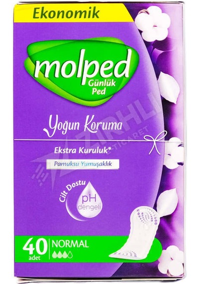 4 Adet Molped Günlük Yoğun Koruma 40 Lı