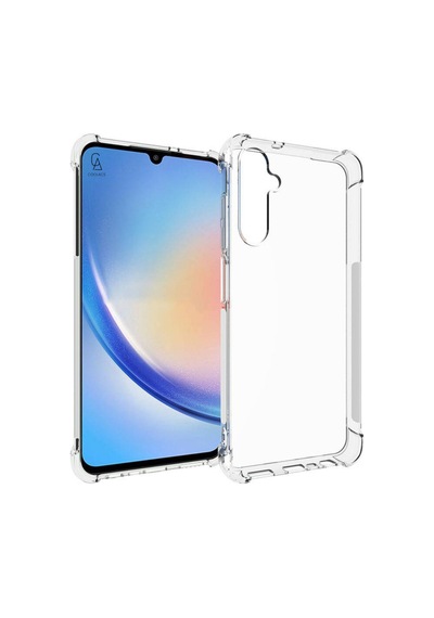 Samsung Galaxy A05s Uyumlu Köşe Dolgulu Anti Shock Telefon Kılıfı Ve Kırılmaz Cam Ekran Koruyucu