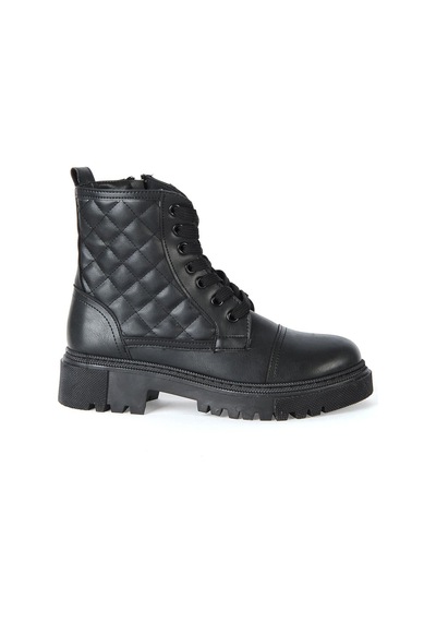 M.P Mp 222-2736zn Siyah Kadın Düz Bot 001