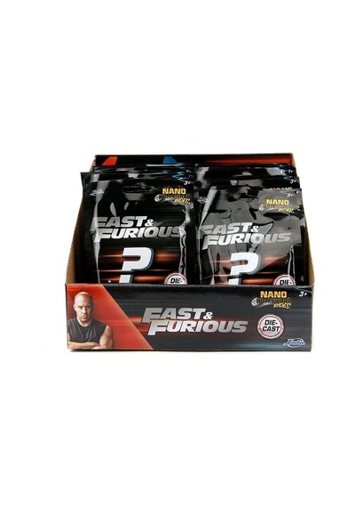 253201008 Fast Furious Blind Nano Figür Sürpriz Paket Standart