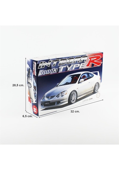 Fujimi Id-90 04710 1/24 Ölçek, Honda New Integra Type R 2001, Otomobil Plastik Model Kiti