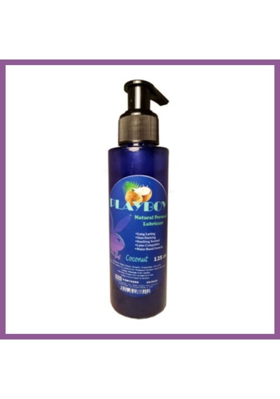 Bezos Playboy Coconut Flavor Natural Personal Lubricant 125ml Hindistancevizli Rengaren