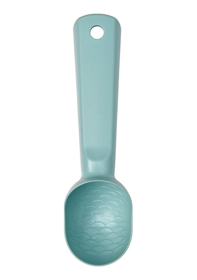 Dondurma Kaşığı, Açık Turkuaz, 18 Cm Açık Bej