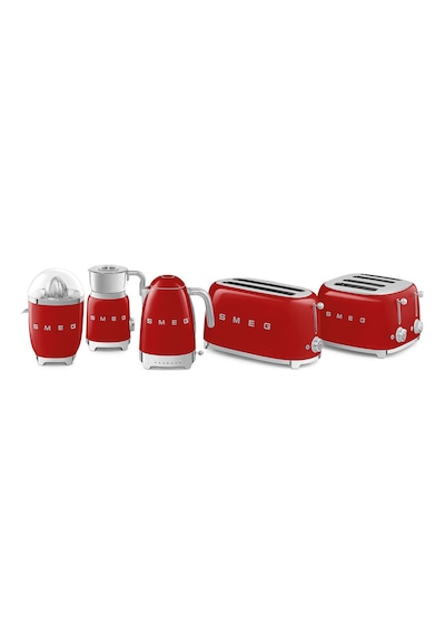 Smeg TSF02 4 Dilim Ekmek Kızartma Makinesi Kırmızı