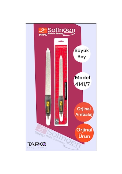Solingen 4141/7 Profesyonel Tırnak Törpüsü Tarko Solingen Ürünüdür