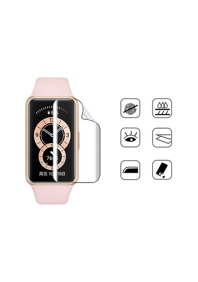 Huawei Watch Fit 2 Mkst Narr Tpu Body Ekran Koruyucu - Renksiz