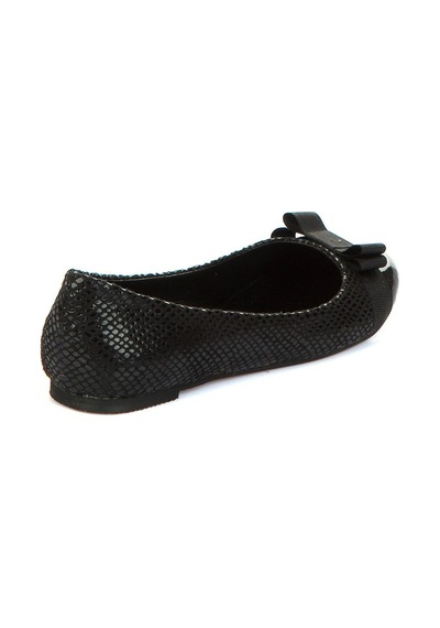 Fox Shoes Siyah Kadın Babet 8726019507 Siyah