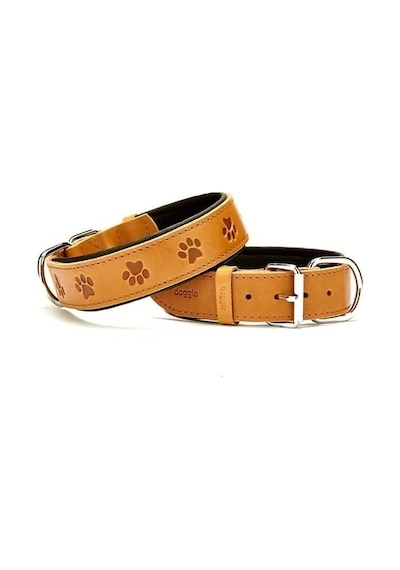 Doggie Comfort Deri Pati Desenli Köpek Boyun Tasması Small Camel 4x47-55 Cm Çok Renkli Doggie Comfort Deri Pati Desenli Köpek Boyun Tasması Small Camel 4x47-55 Cm Çok Renkli