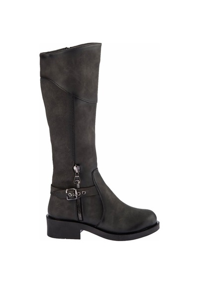 Fox Shoes Gri Kadın Çizme C674270109