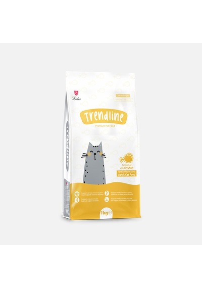 Trendline Tavuklu Yetişkin Kuru Kedi Maması 1kg