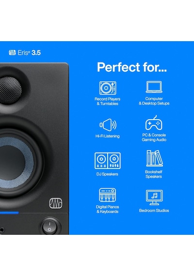 Eris 3.5 2. Nesil 3.5 Medya Referans Monitör, 50 Watt