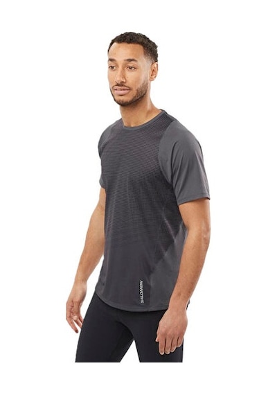 Salomon Sense Aero Erkek Koşu Tişörtü Lc1872500 Siyah