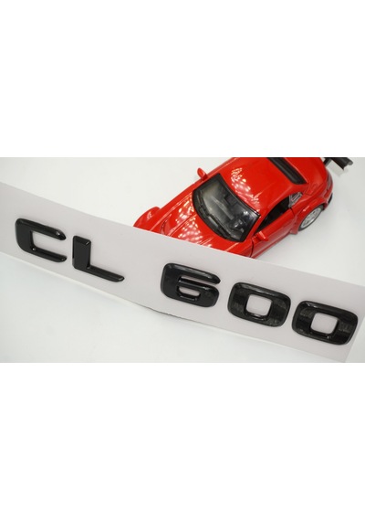 CL 600 Bagaj Parlak Siyah ABS 3M 3D Yazı Logo