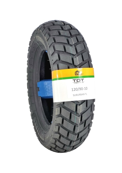 Motosiklet Lastiği 120/90-10 Tl Tubeless - Dubleks