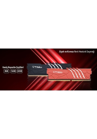 Thull Vortex THL-PCVTX25600D4-8G-R 8 GB DDR4 3200 MHz CL16 Ram