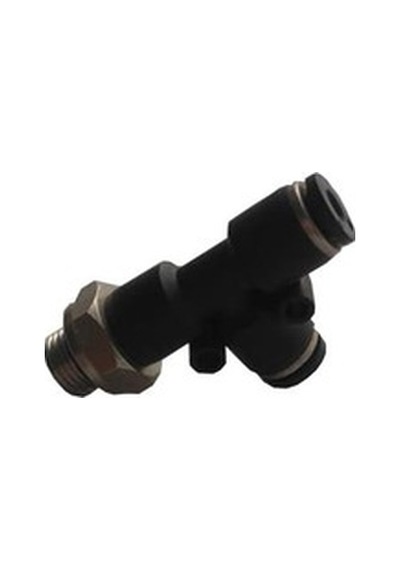 1/8" 4Mm Pnömatik Yan Bacak Te Rekor