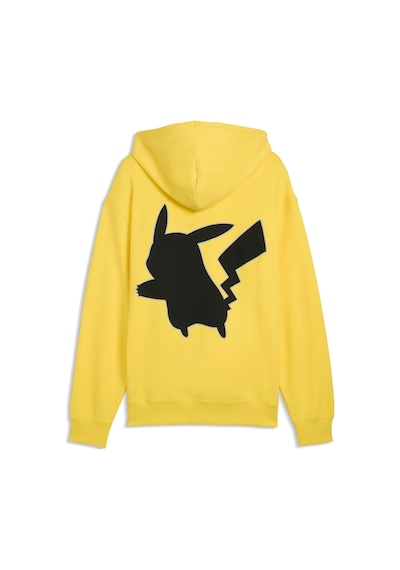 Puma X Pokémon Graphıc Erkek Geniş Kesim Kapüşonlu Sweatshırt 634915 80 Sarı