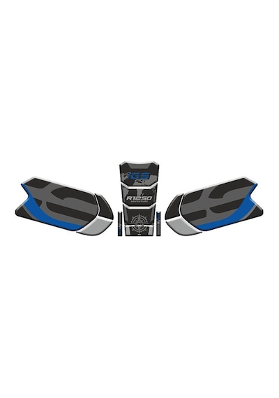 Bmw Gs R 1250 2013 - 2024 Uyumlu Tank Pad Set 003 Çok Renkli