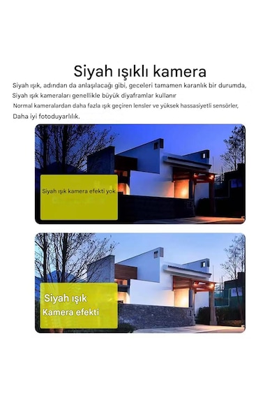 6mp Akıllı Çift Lens Kamera 4g Sım , Otomatik İnsan Takibi, Gece Renkli, Solar Şarj Güneş Enerjili