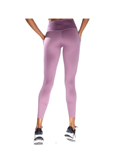 Nike Trainng Go Dri Fit İnfinalock 7/8 Leggings 6 Cepli Toparlayıcı Reflektörlü Antrenman Taytı Lila Lila