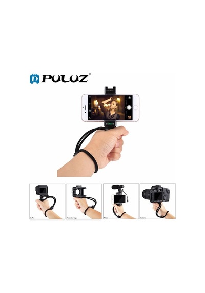 Puluz Video Grip Telefon Elde Tutucu+ Bileklik Tripod Adaptörü- 5775